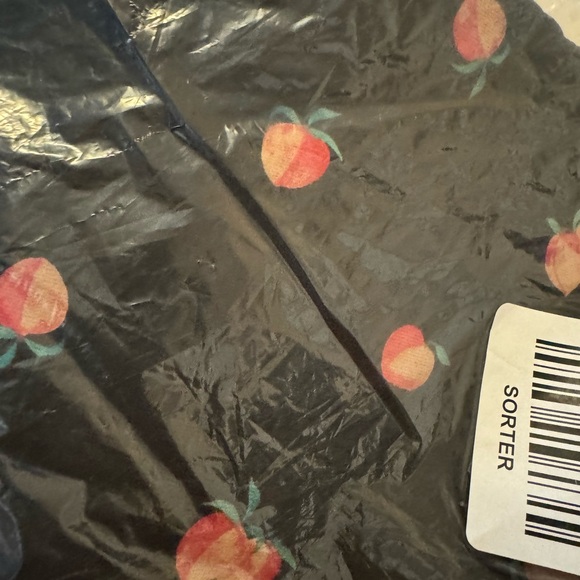 Full Length Signature Waist Premium Legging Peach Print - Picture 4 of 4